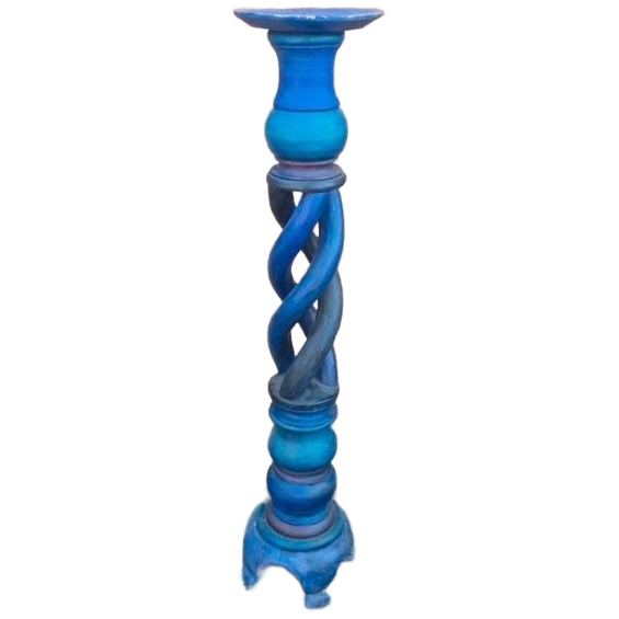 Houten Pied De Stalle Blauw image 1