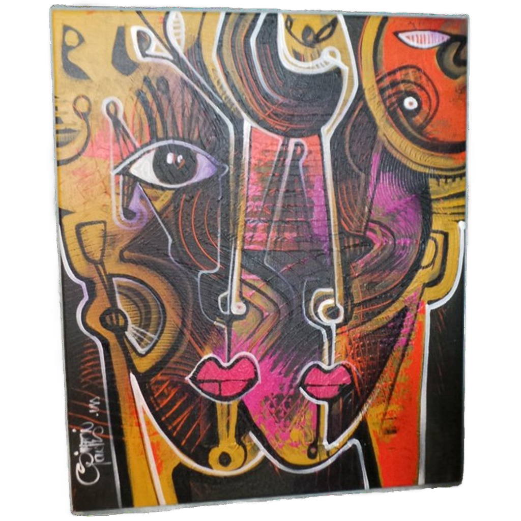 Simeon Gonzales (xx) - Tu Y Yo Originele Schilderijen Mmiart image 1