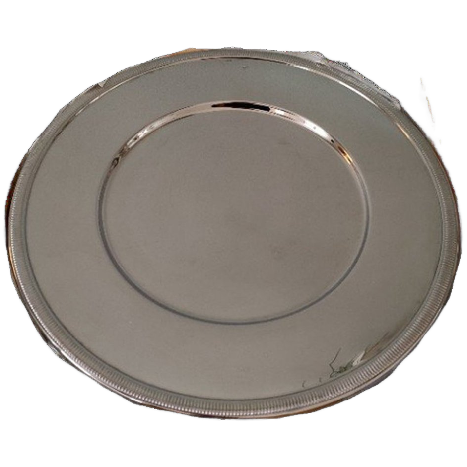 Set Van 4 Inox Onderzetborden, Vervaardigd Door Het Gerenommeerde Huis 'jean Couzon'. image 1