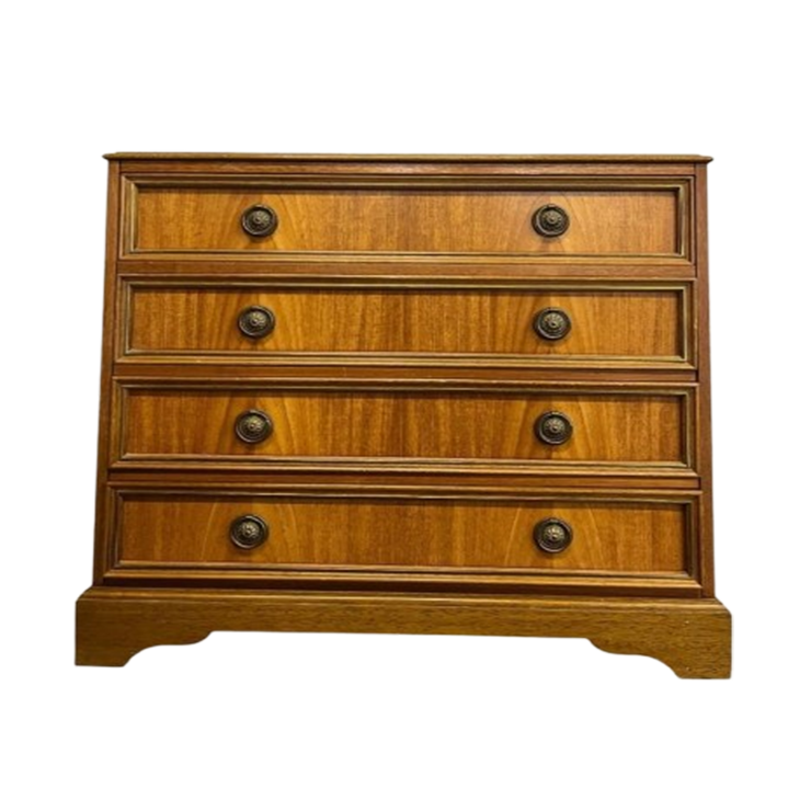 Vintage Mini Ladekast / Houten Commode image 1