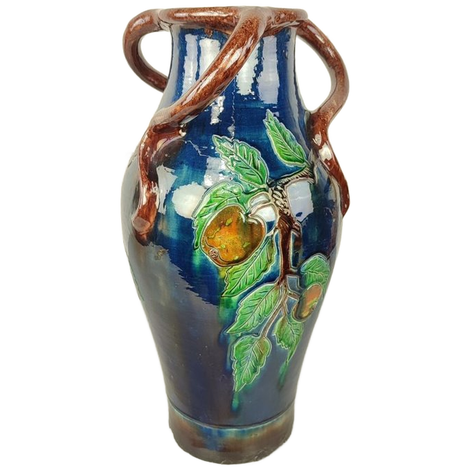 Vaas In Vlaams Aardewerk 51cm image 1