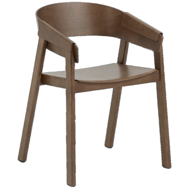 Muuto / Cover Armchair / Stained Dark Brown image 1