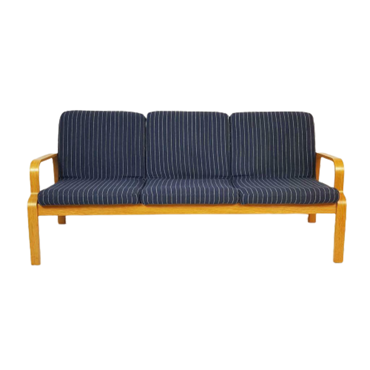 Vintage Bankjes Kinnarps ‘80 Zweeds Design 3 Zits + 2 Zits 3