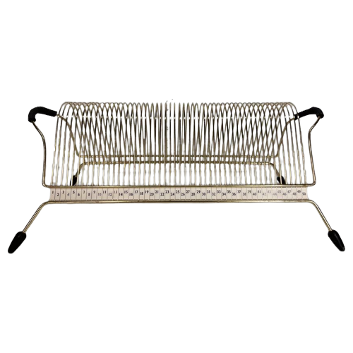 Bekijk Vintage Elpee Rek / Single Vinyl Houder op Reliving