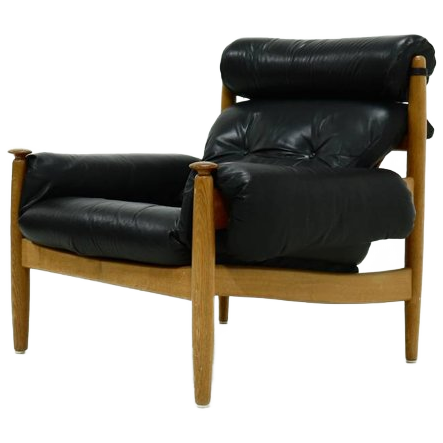 Scandinavian Lounge Chair By Eric Merthen For Ire Möbler 1960s image 1