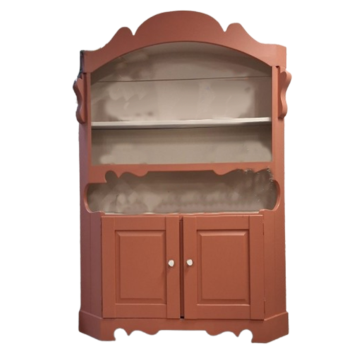 Vintage Retro Buffetkast Zachte Terracotta Kleur image 1