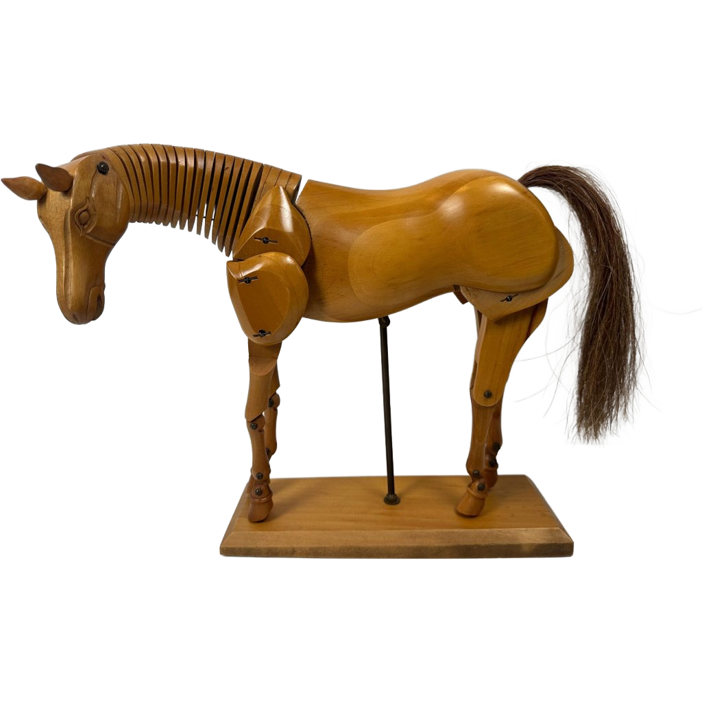 Vintage Tekenmodel – Paard image 1