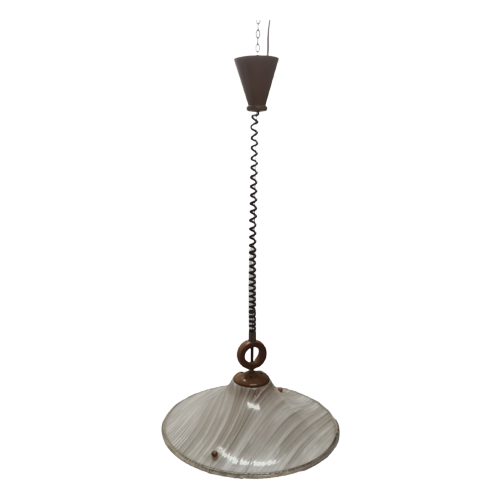 Vintage Duitse Kristallux Design Hanglamp image 1