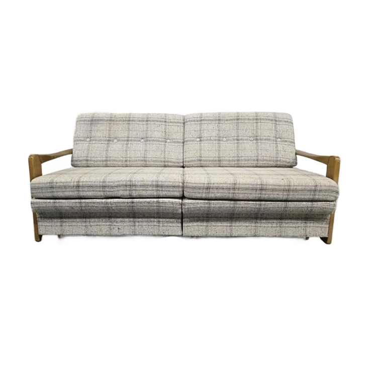 Vintage Uitklapbare Slaapbank /daybed / Tweezit image 1