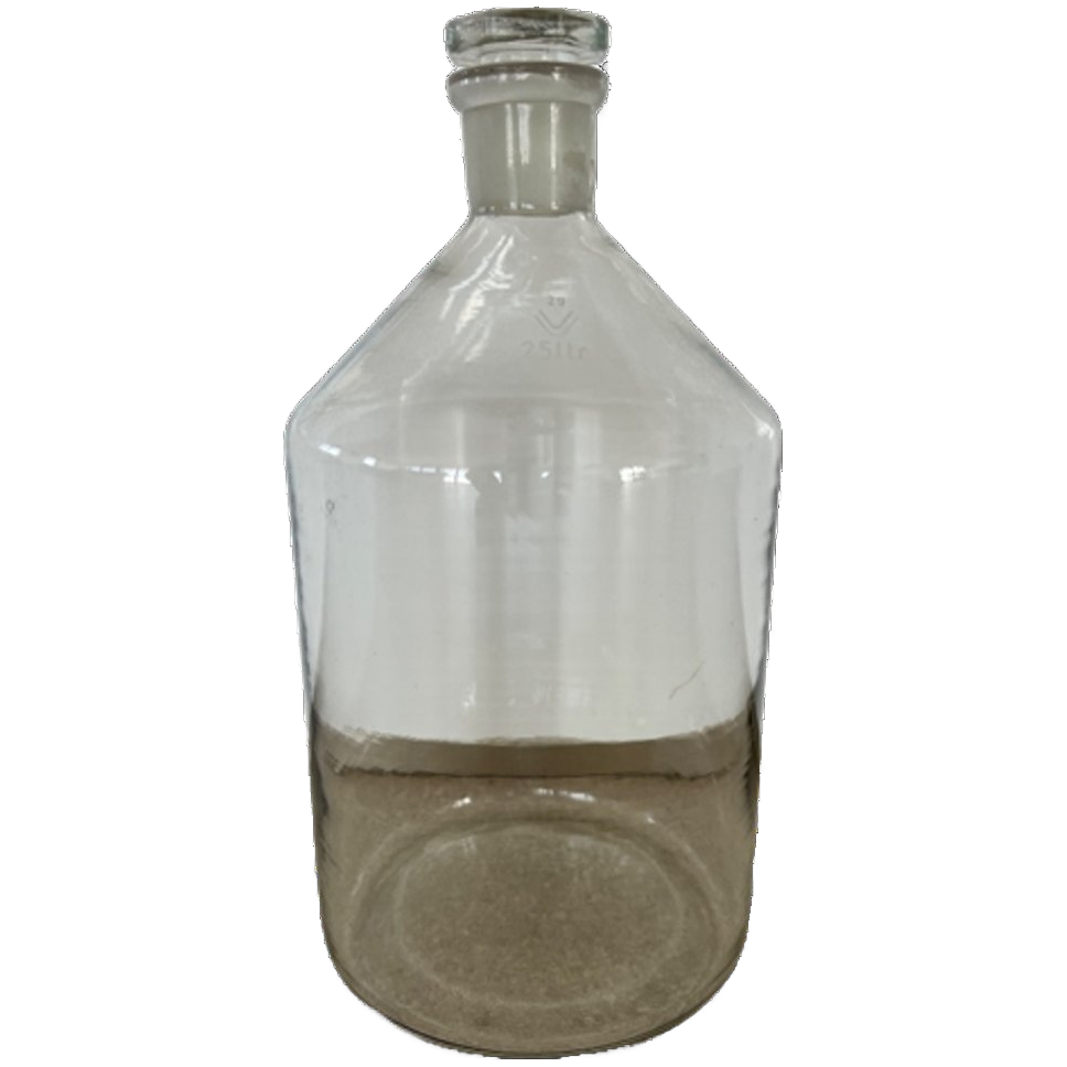 Vintage Glazen Apothekers Fles 2,5 Liter image 1