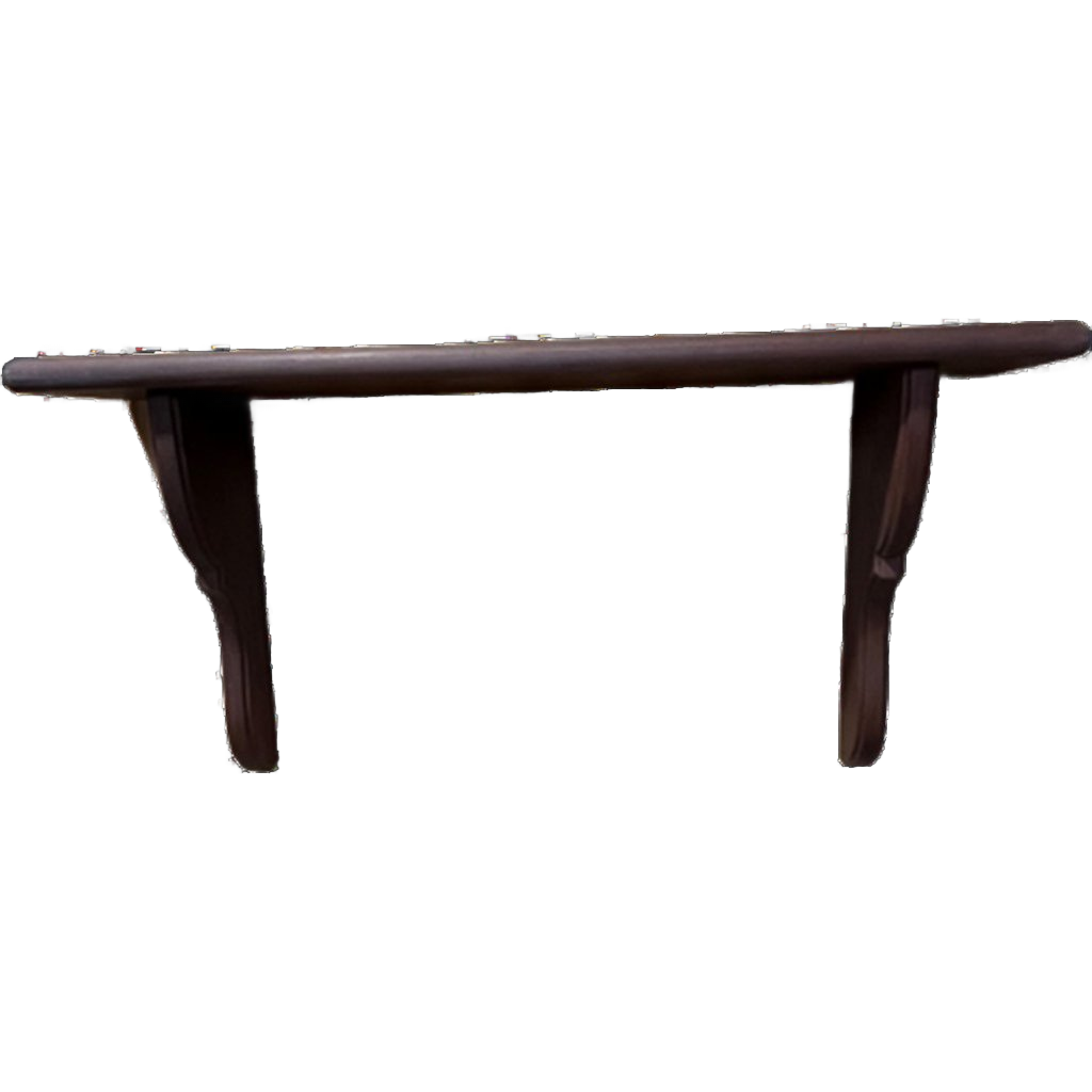 Wandplank, Mahoniehouten image 1