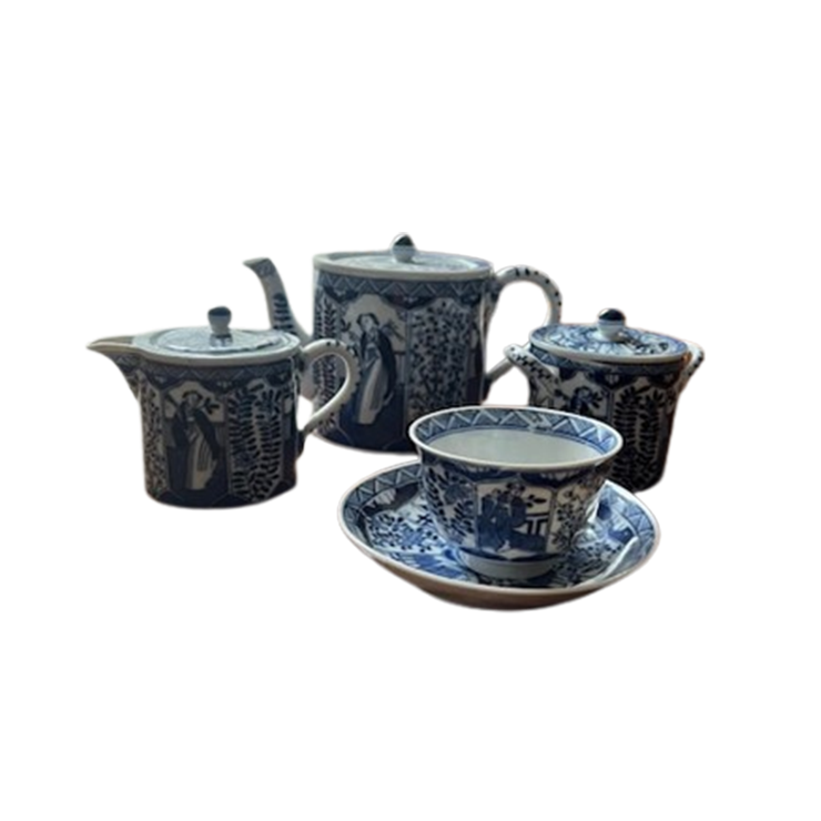 Lange Lijs Theeservies, 12 Delig Compleet image 1