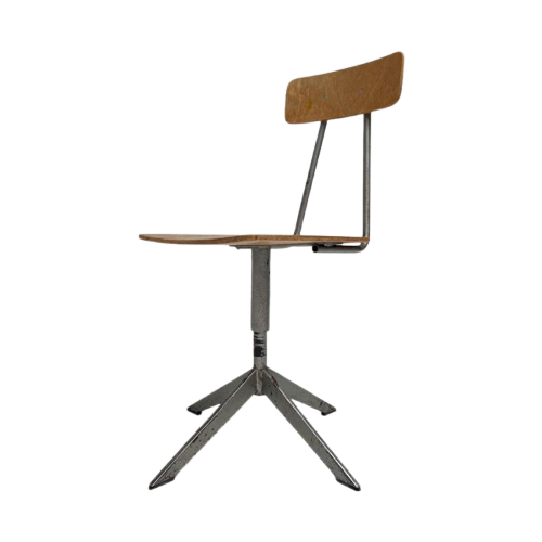 In Hoogte Verstelbare (Bureau)Stoel Van Biofiz, 1960'S image 1