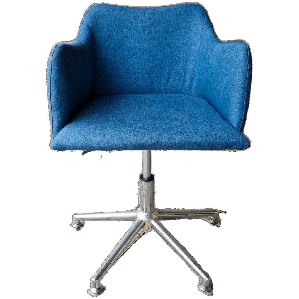 Retro Bureaustoel Verstelbaar Draaibare Stoel Draaistoel image 1