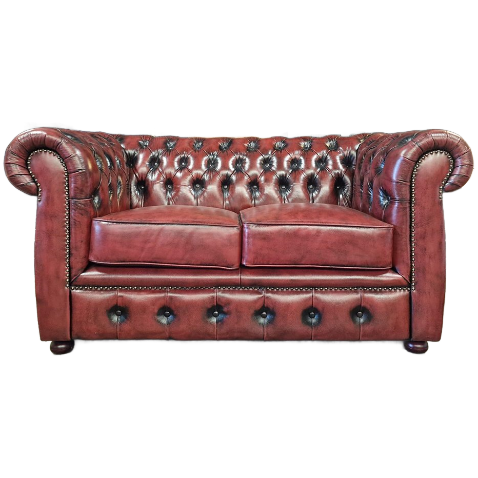 Chesterfield Creswell 2-zits - New Red image 1