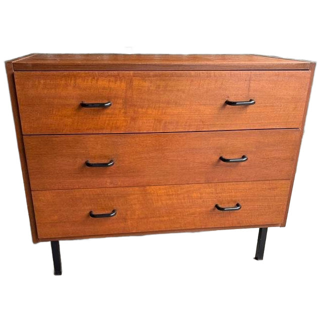 Vintage Simpla Lux Ladekast - Deens Design Teak image 1