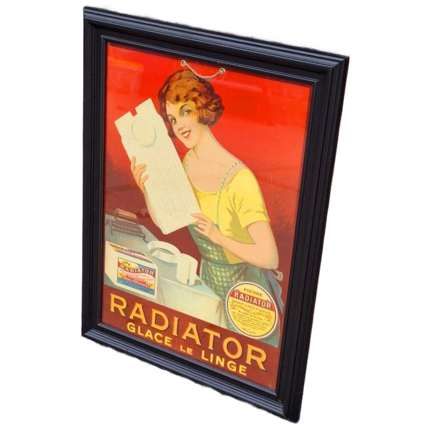 Reclame Karton Van Merk Radiator Stijfsel Voor De Was/strijk image 1