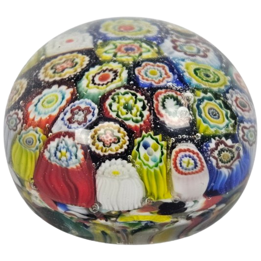 Paperweight - Murano - Milifiori - Seguso - Italie - Venezia - 80's image 1