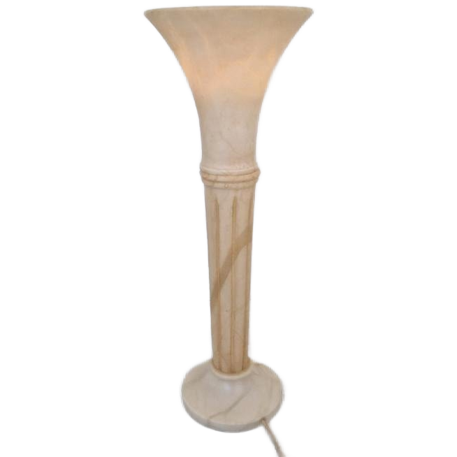 Italiaanse Albast Tafel Lamp Klassiek. image 1