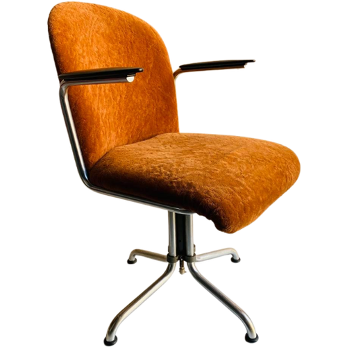 Gispen 356 Bureaustoel Met Armleuningen , Jaren 30 image 1