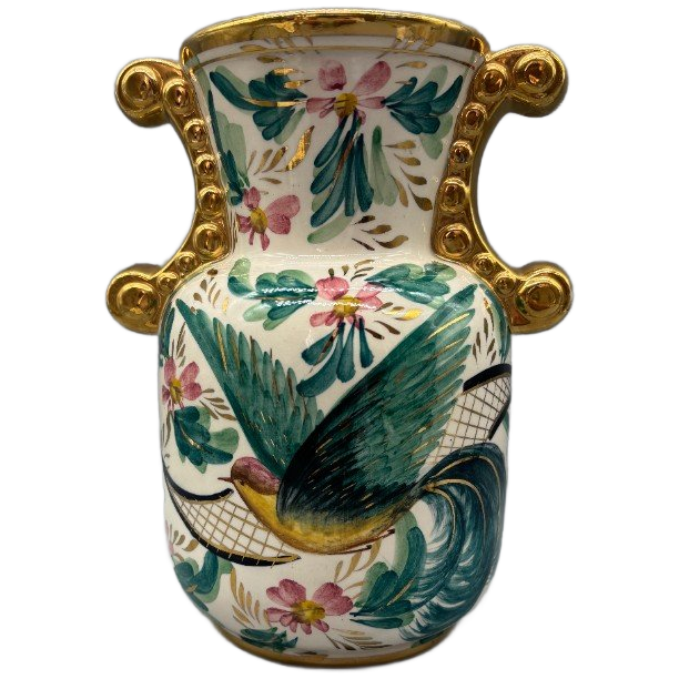 Hubert Bequet Birds & Flowers Vaas image 1