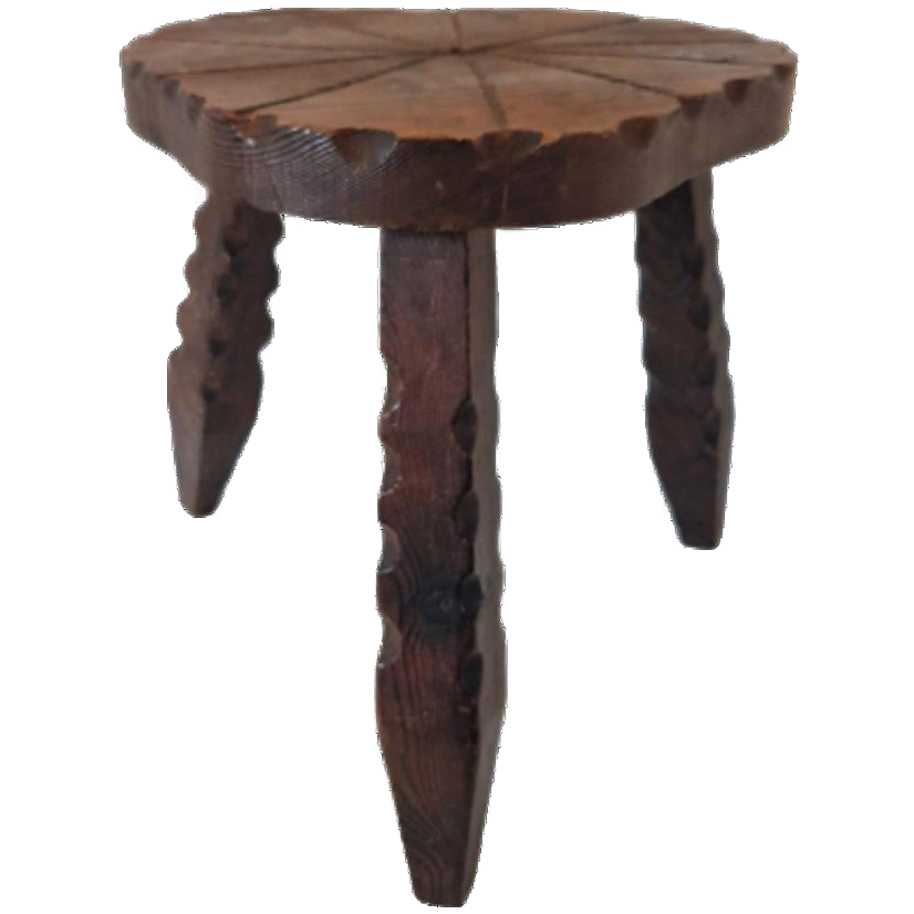 Vintage Krukje Spaans Brutalist Jaren 70 Plantentafel image 1