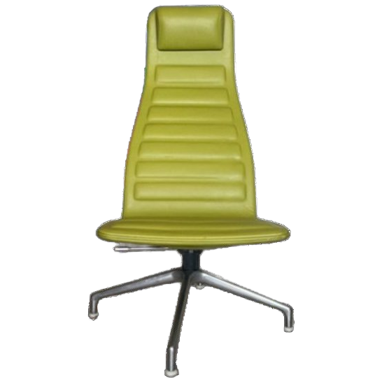 Capellini Lotus Attesa High Back Leather Swivel Relax Chair image 1