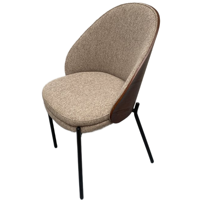 Kave Home Eamy Eetkamerstoel Lichtbruin image 1