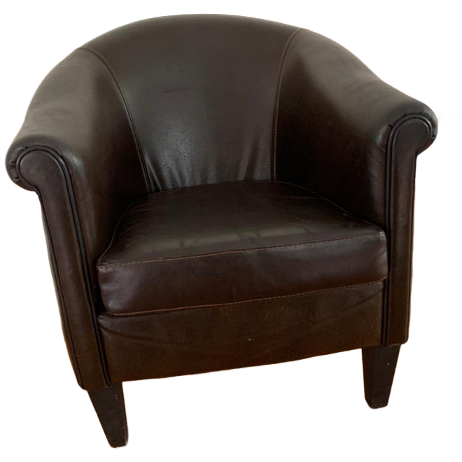 Chesterfield Club Chair Donkerbruin image 1