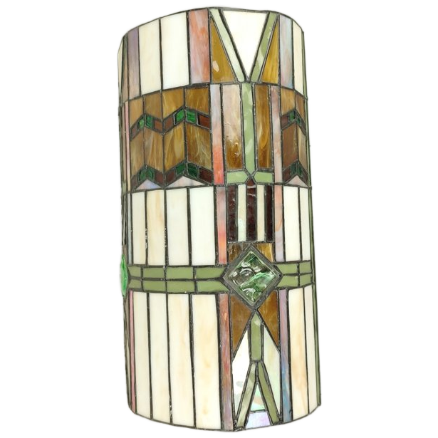 Wandlamp In Tiffany Stijl image 1