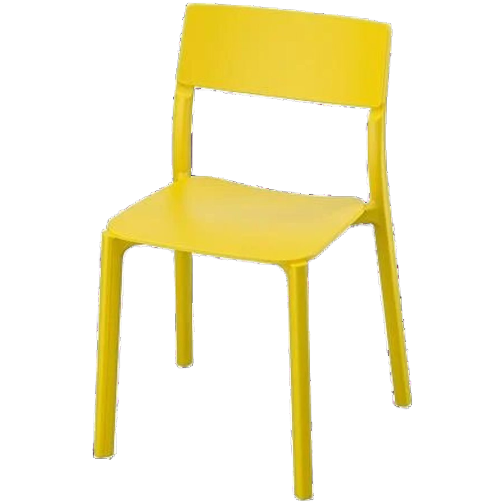 IKEA Janinge Stoel, Geel image 1