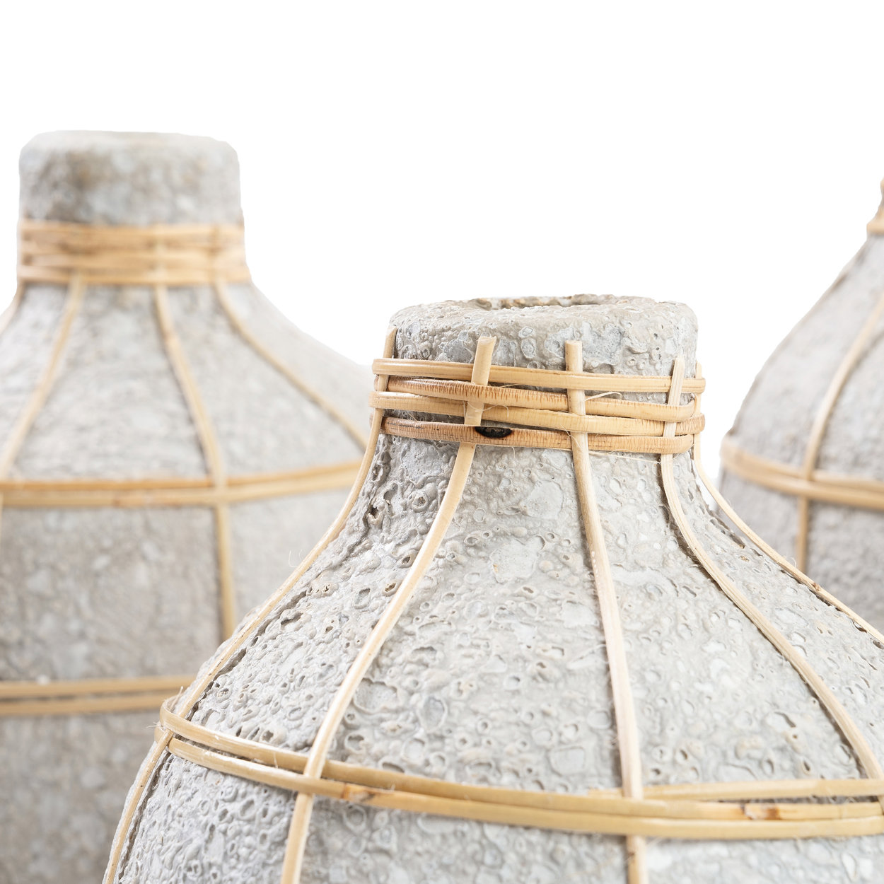 Bazar Bizar | De Whoopy Vaas - Betongrijs Naturel - L image 11