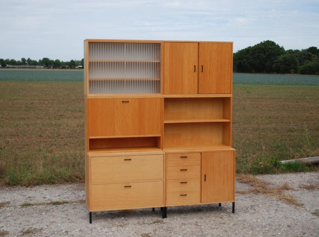 Vintage Wandkast Simplalux Vitrinekast image 6