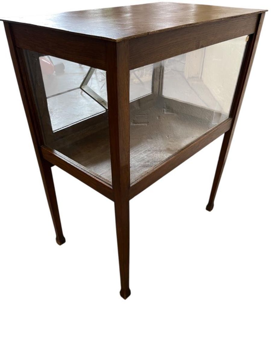 Vintage Glazen Vitrine / Etalage / Theekastje image 9