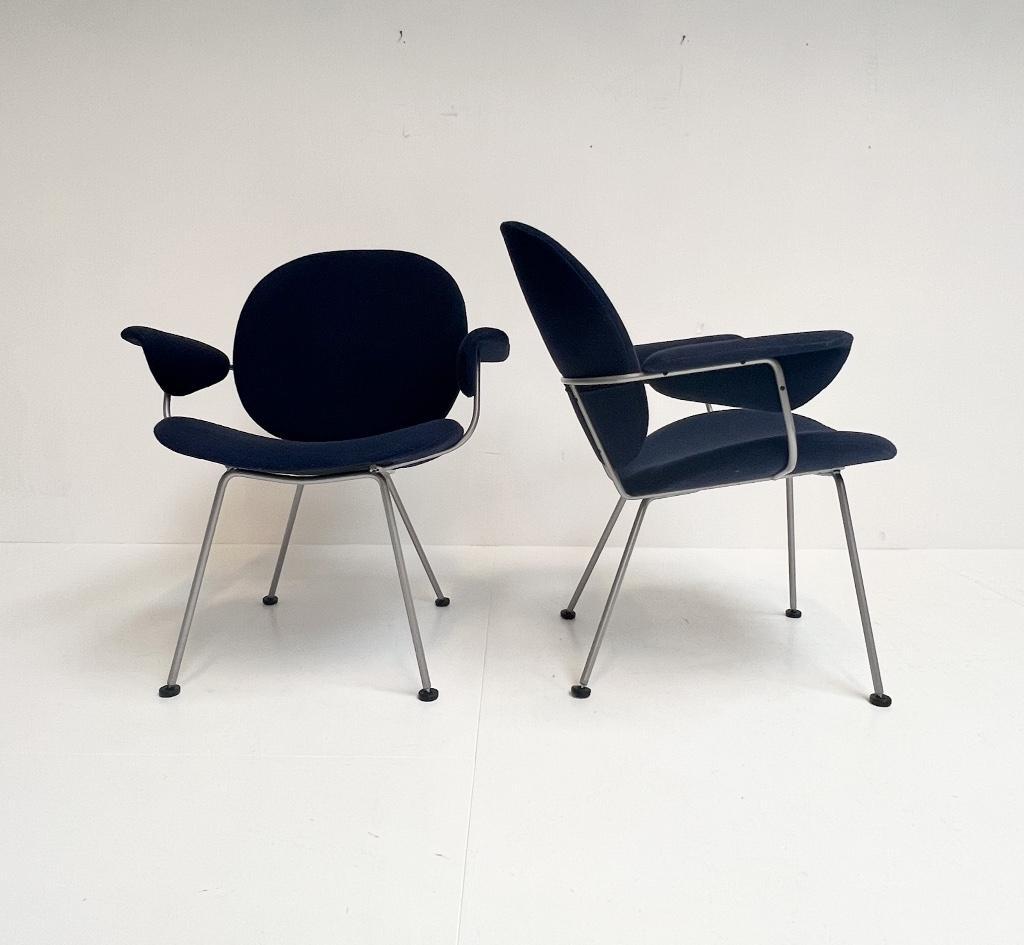 Donkerblauwe Kembo Fauteuil Van W.h. Gispen, Na 2000 image 4