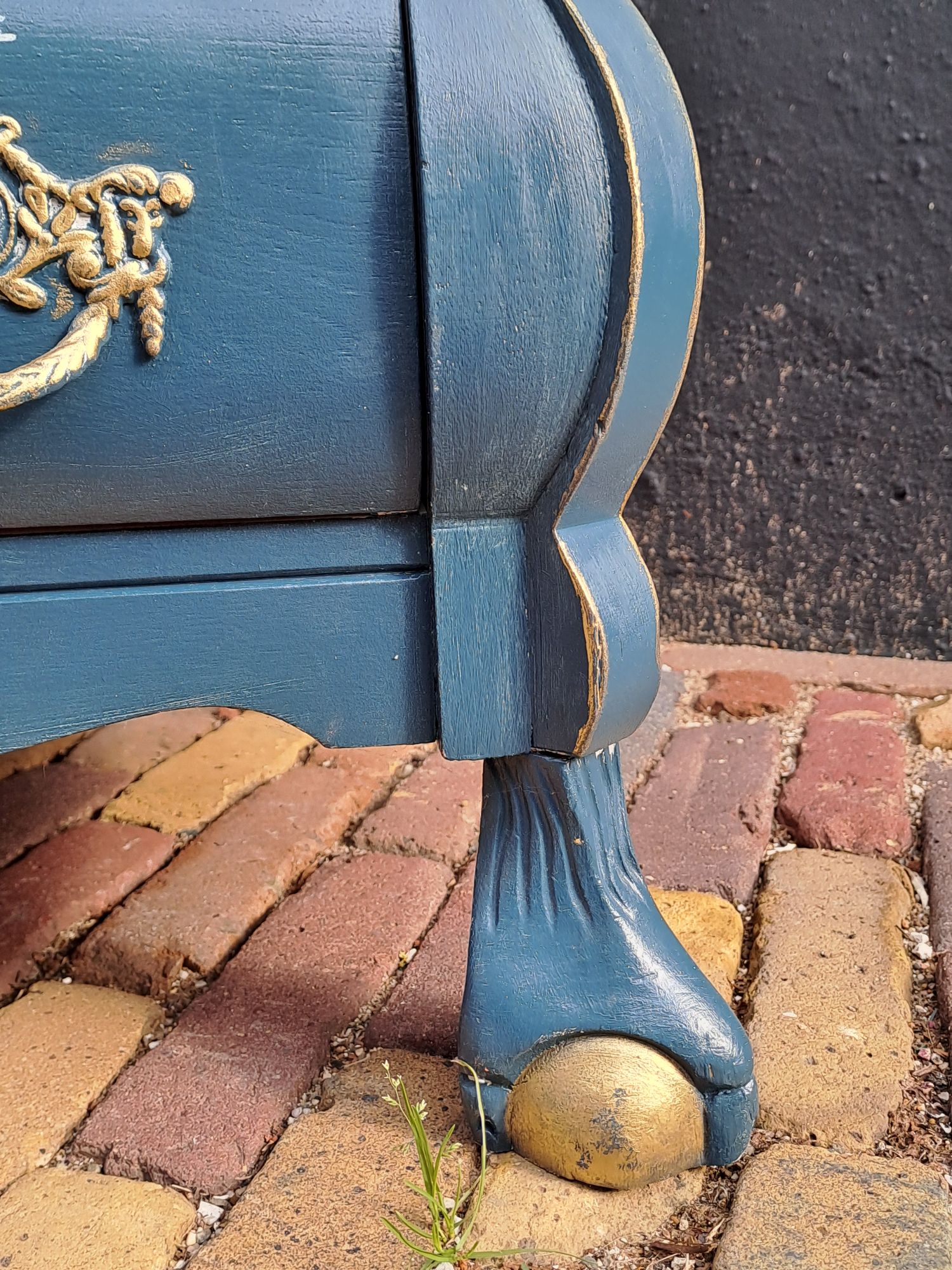 Buikkast - Ladekast - Restyled - Blauw-groen image 5
