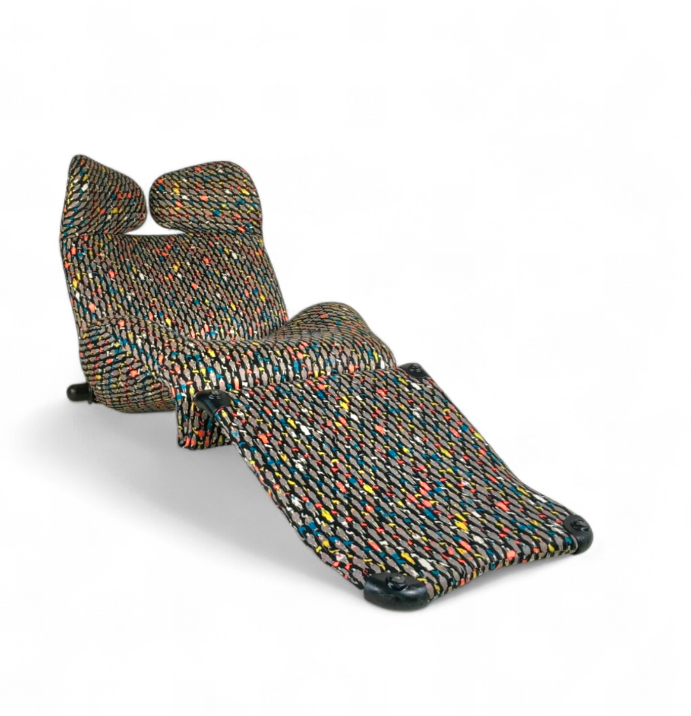 Wink Chair By Toshiyuki Kita For Cassina / Gaetane Pesce Fabric Cassina Model - Model 111 Wink Lo8 image 2