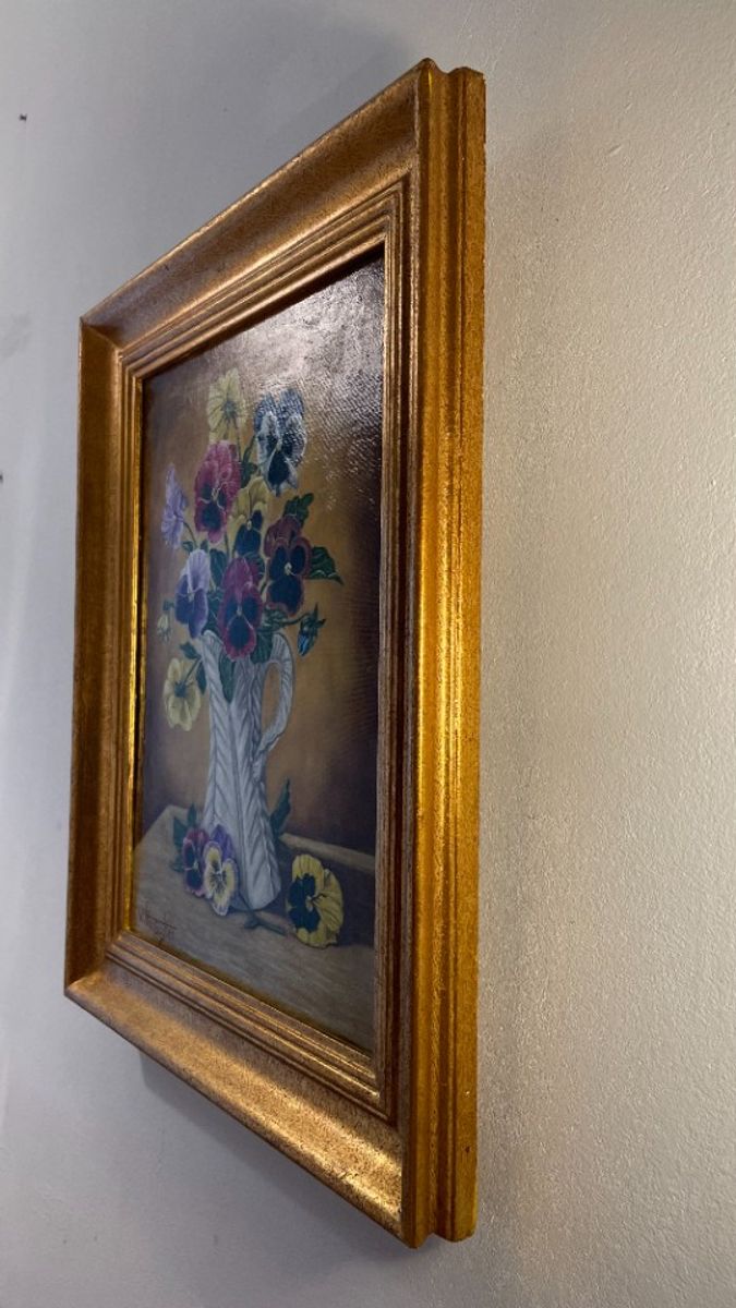 Viooltjes In Een Melkkan image 4