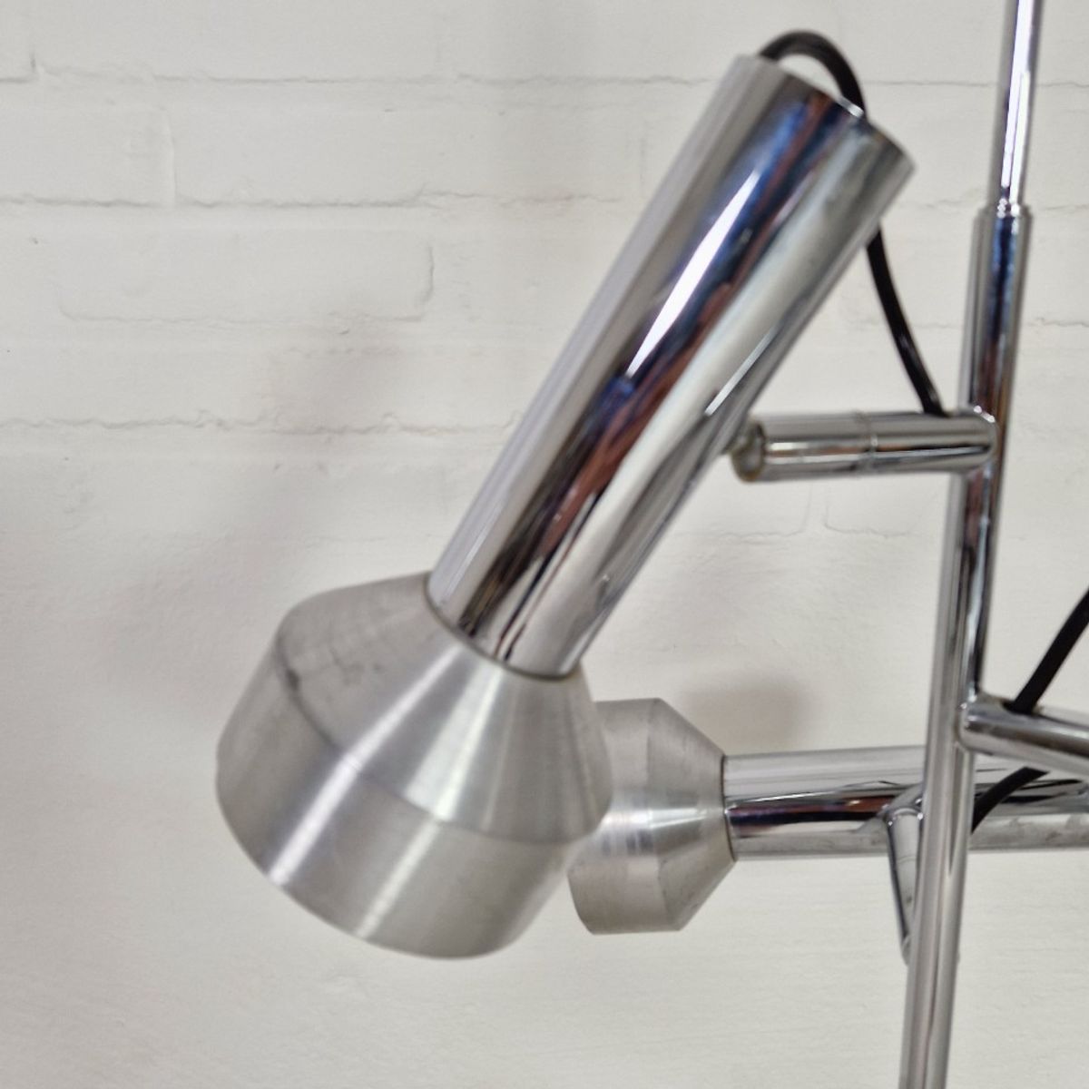 Mooie Jaren 70 Design Lamp Met 3 Spots image 4