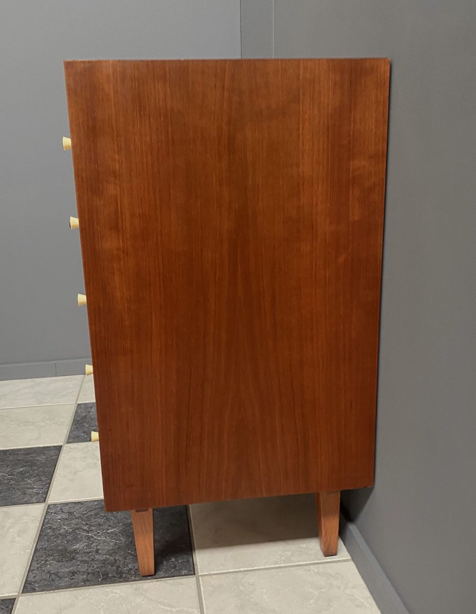Chest Of Drawers In 2-tone Wood 1960s image 5