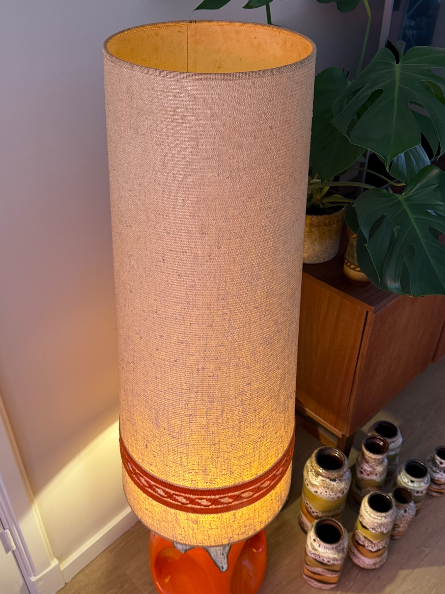 West Germany Vloerlamp Met Kap image 10