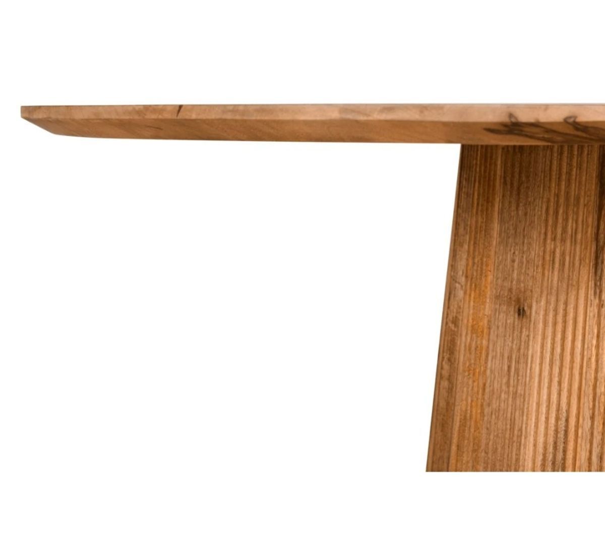 By fonQ Grand Eettafel Lichtbruin Mangohout image 4