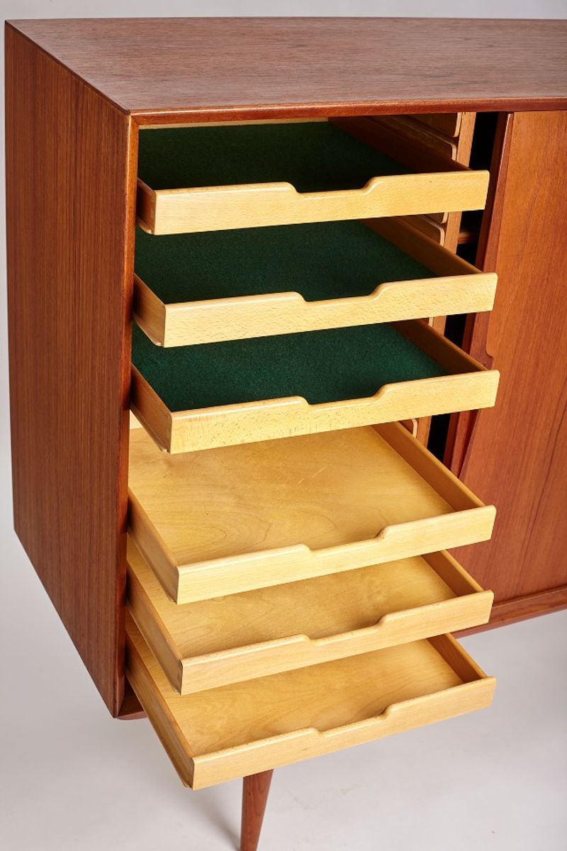 Model 19 Highboard Designed By Gunni Omann For Omann Jun Møbelfabrik image 11