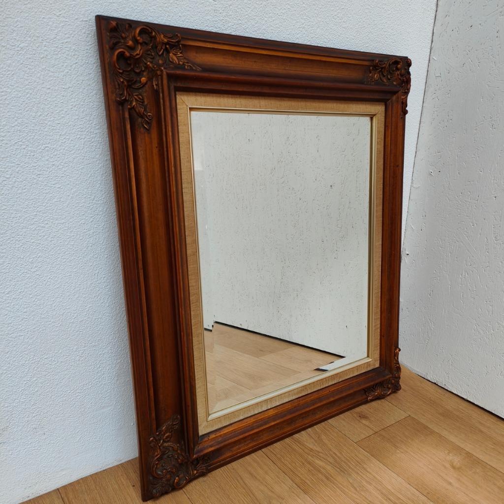 Grote Vintage Hollywood Regency Barok Rococo Spiegel image 2