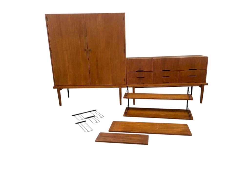 Vintage Xl Set : Kast / Audio Meubel / Wandrek image 4