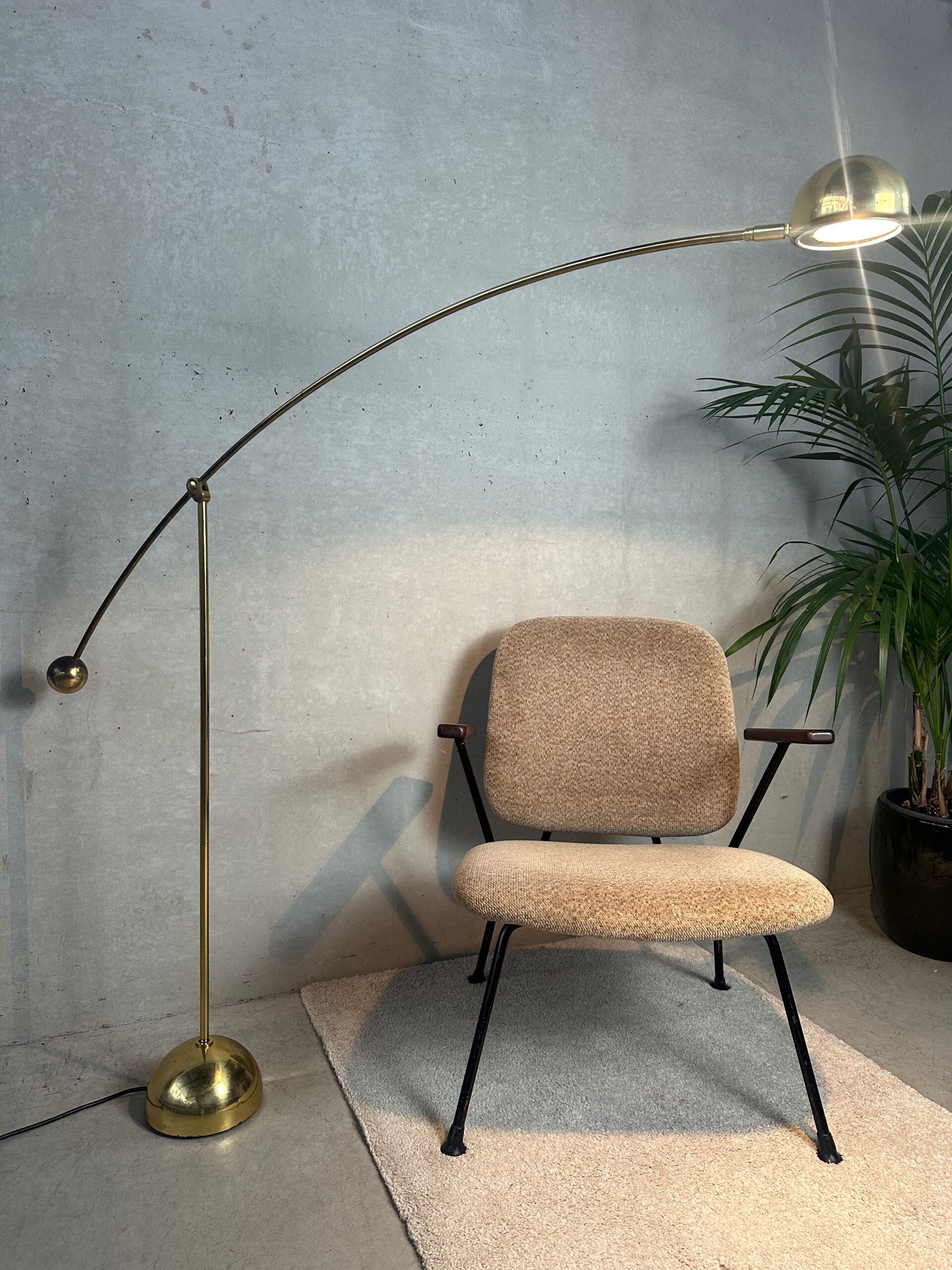 Vintage Design Vloerlamp / Leeslamp – Franz Hustadt image 3