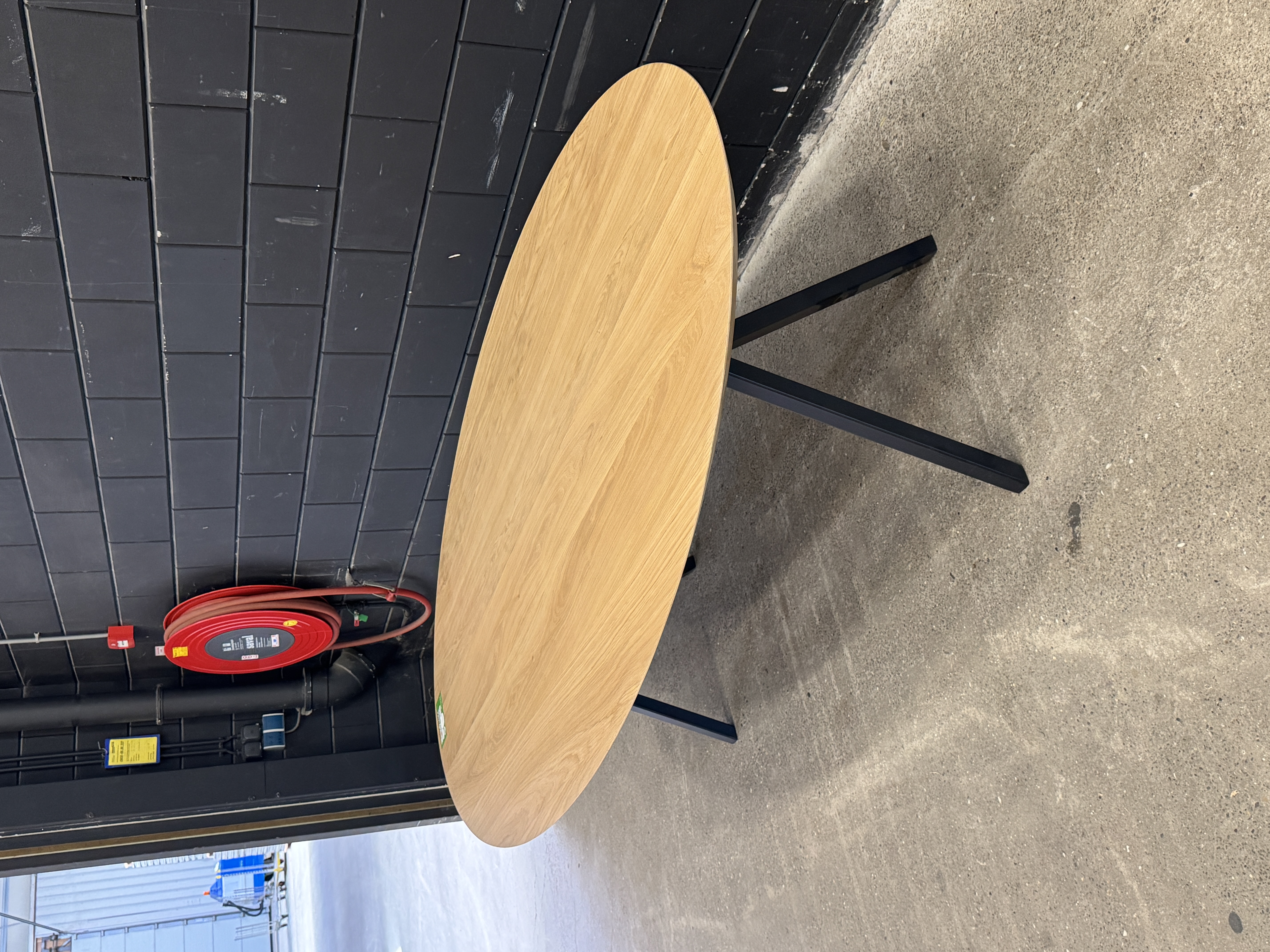 Studio Henk Eettafel Slim X Type Hardwax Olie Naturel, Ovaal image 5