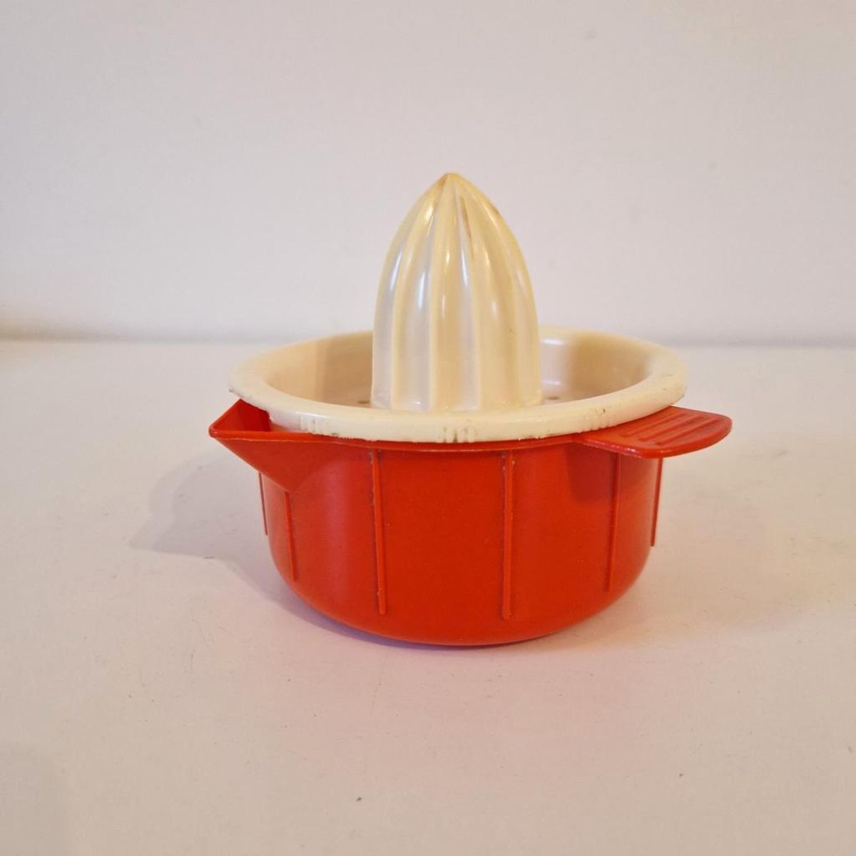 50's Sinaasappel Pers Oranje Offwhite Creme image 2