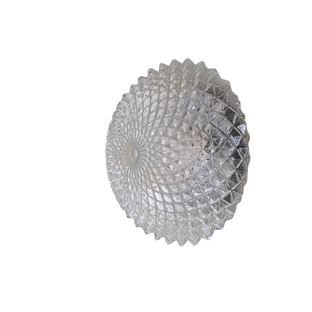 Plafondlamp Jaren 60 – Ruit/waaier - (kh33) image 2