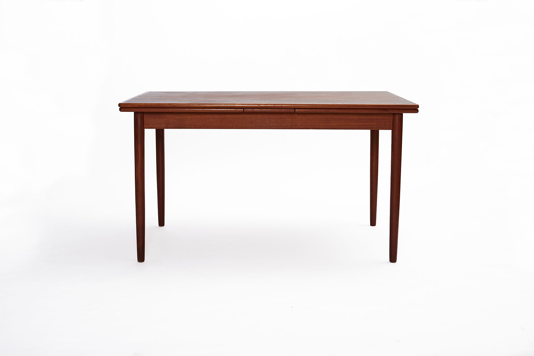Teak Dining Table With Dutch Pulls, Denmark 1970’s image 3